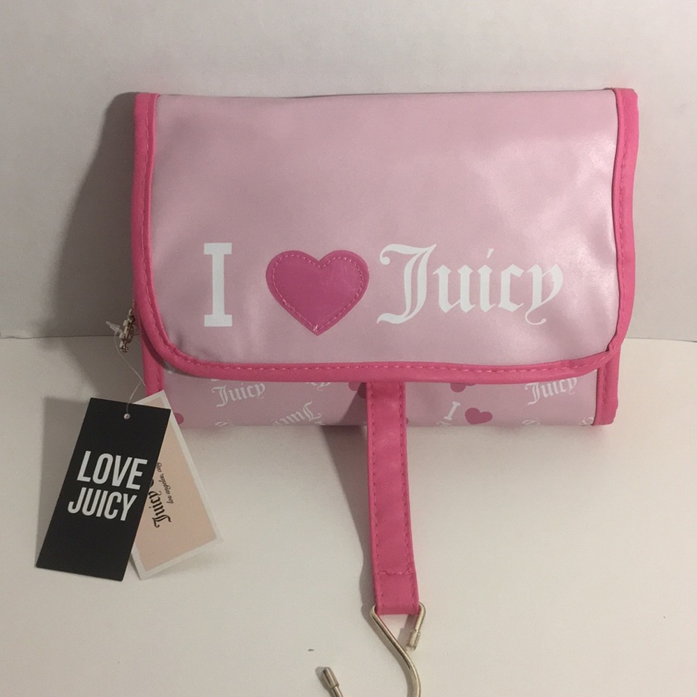 Juicy couture foldable Cosmetic Bag